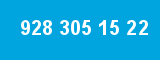 928 305 15 22